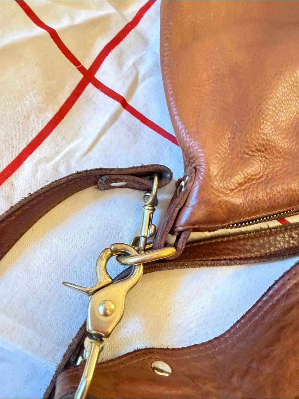 Clare V. Moyen Messenger Bag - Tan - Picture 6 of 6